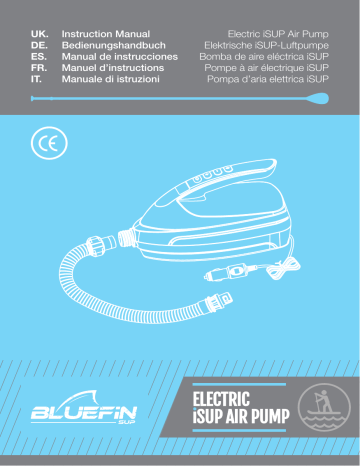 Bluefin Sup Electric Isup Air Pump Instruction Manual Manualzz