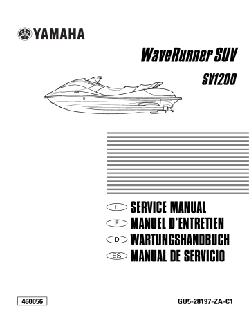 Yamaha WaveRunner SUV SV1200 Manual De Servicio Manualzz