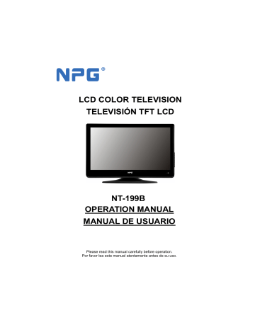 npg NLD227B-P, NT-199B, NT-199W Manual De Usuario | Manualzz npg NLD227B-P, NT-199B, NT-199W Manual De Usuario | Manualzz