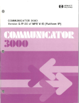 HP Communicator 3000 Manual: AI Chat &amp; PDF Access