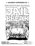 Konami JAILBREAK Conversion Kit Manual | AI Chat &amp; PDF