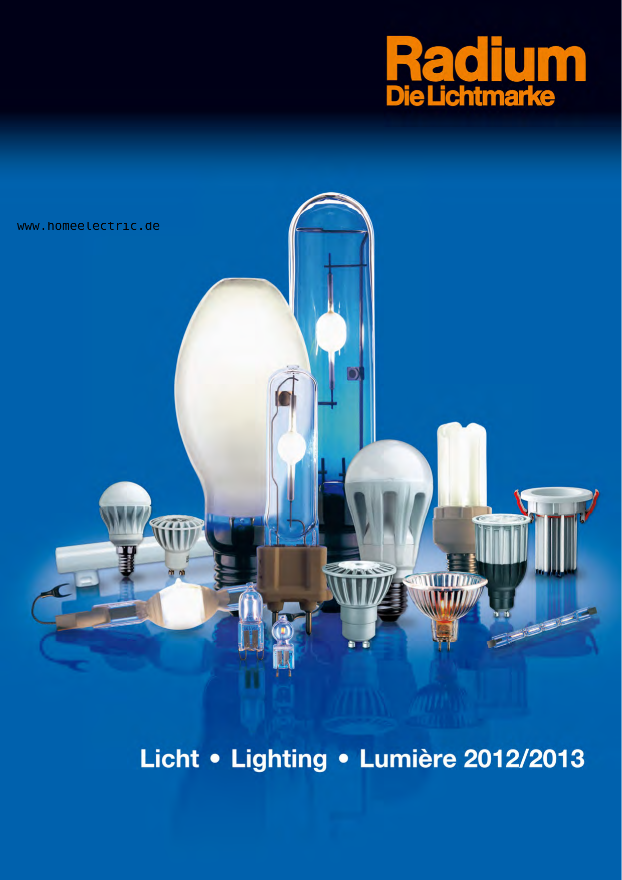 Radium Halogen Glühlampen EcoPlus 230V klar R7s RJH-TS zweiseitig gesockelt