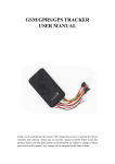 Accurate GPS tracker TK100 - User Manual