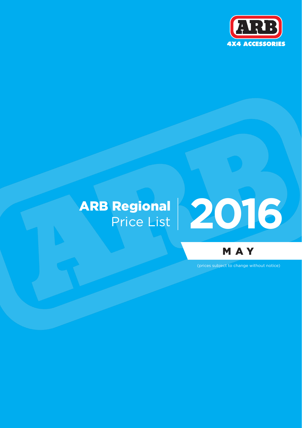 Arb Regional Price List Manualzz