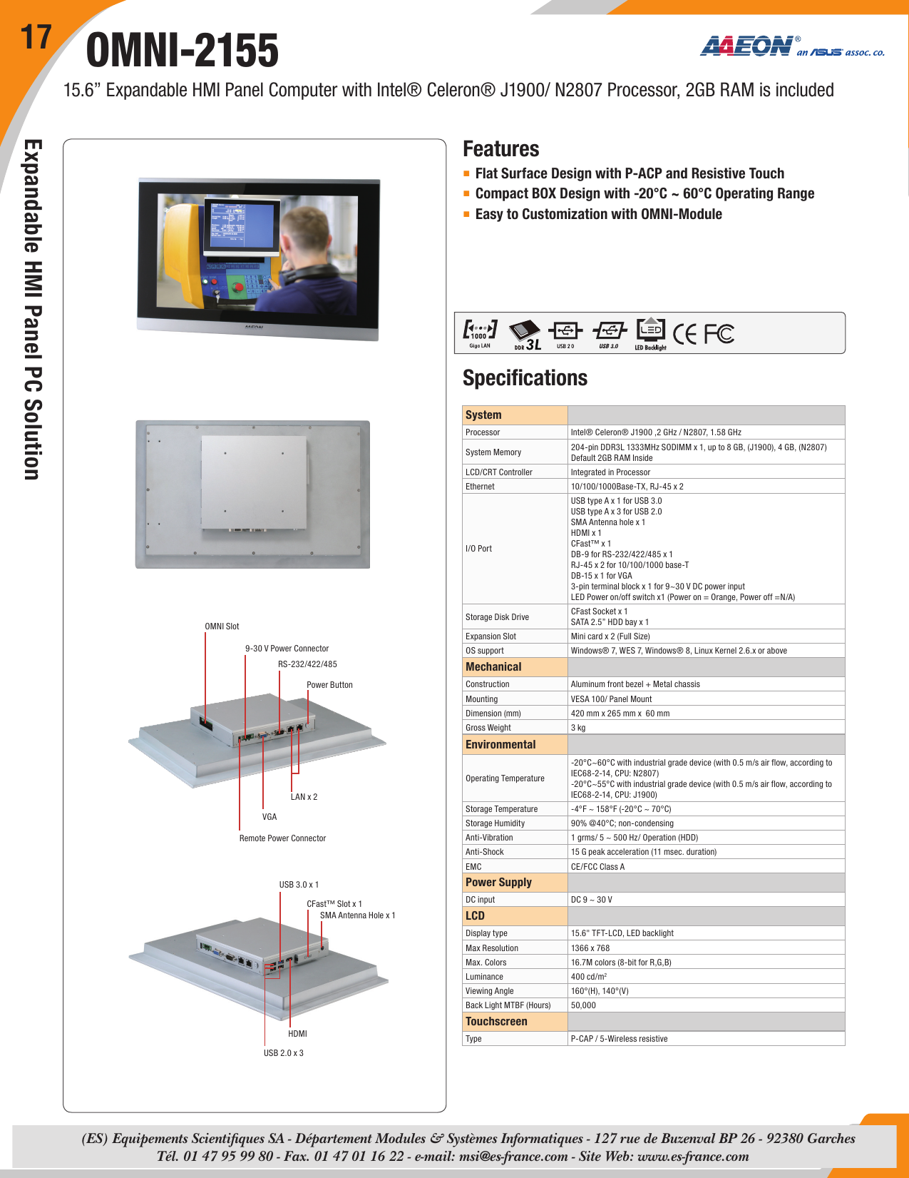 Omni 2155 Equipements Scientifiques Manualzz