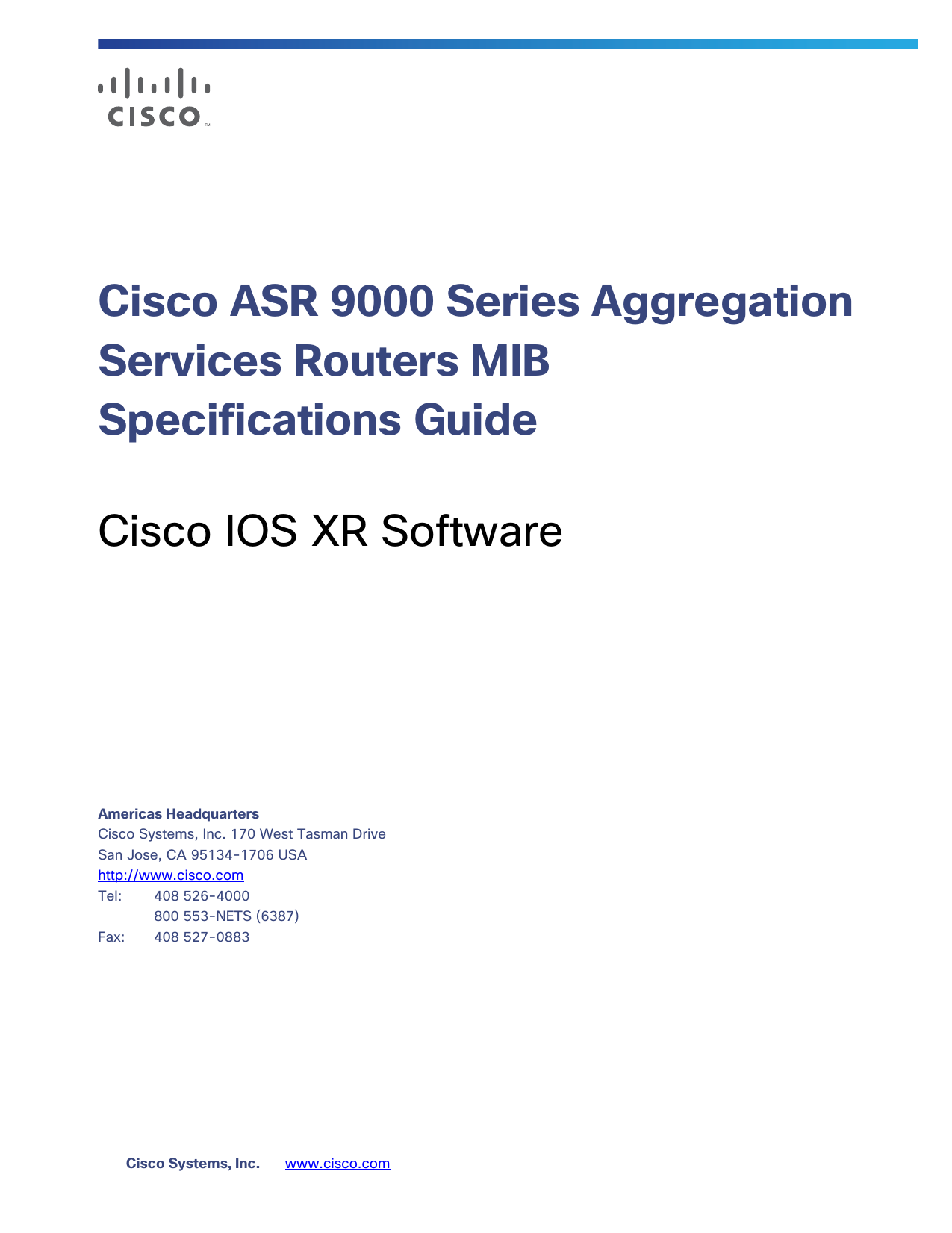 Cisco Asr 9000 Series Aggregation Services Router Mib Manualzz