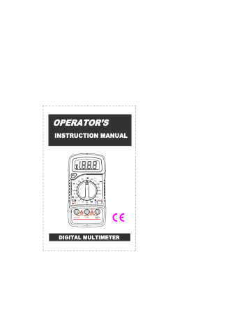 Mastech MAS830B Operator's Instruction Manual | Manualzz