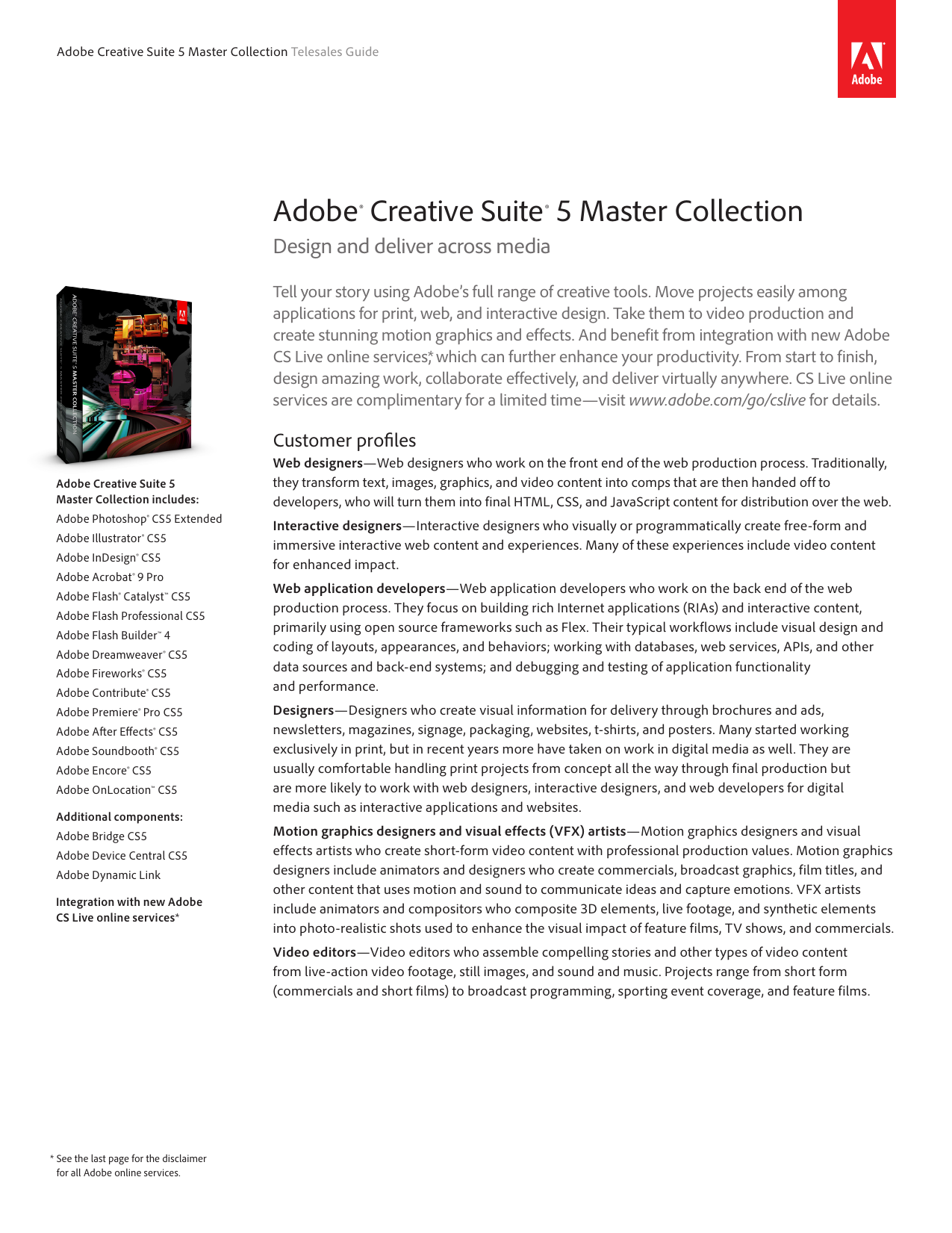 adobe master collection cs 5.5