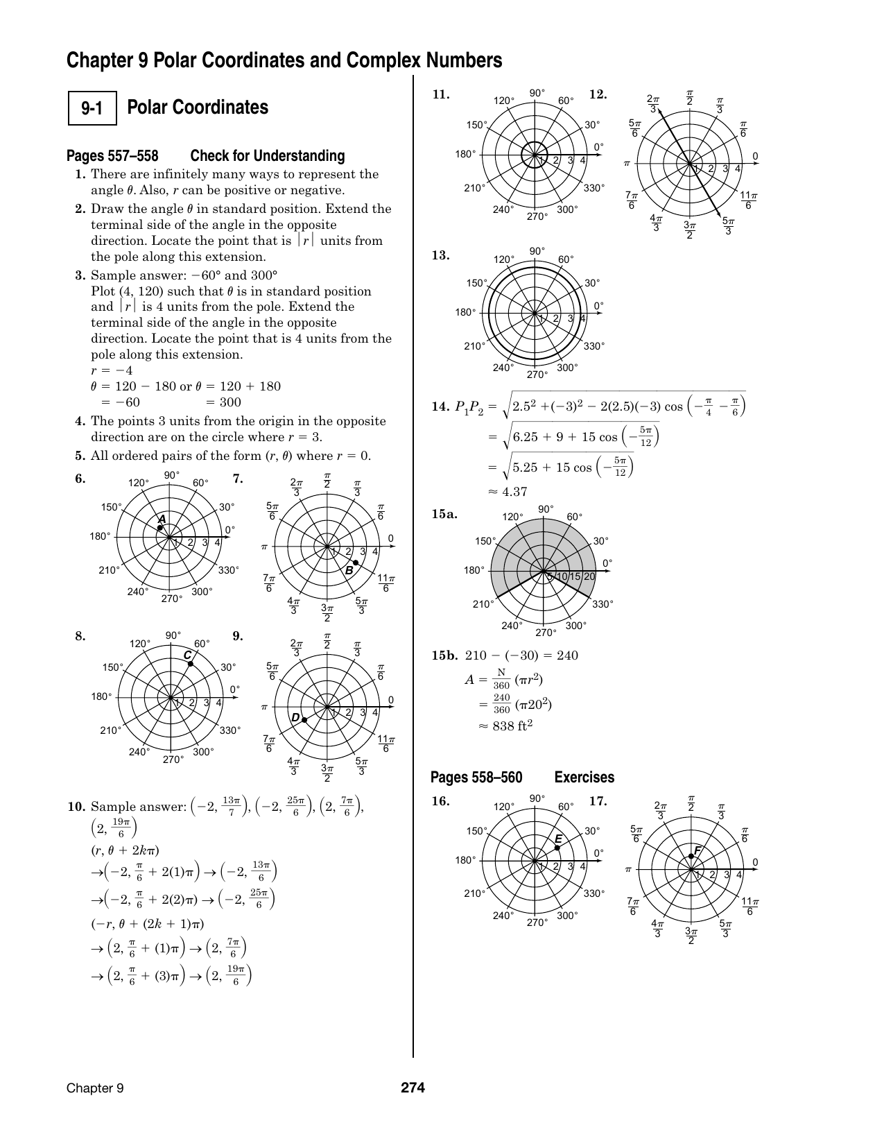 Chapter 9 Polar Coordinates And Complex Numbers Manualzz Chapter 9 Polar Coordinates And Complex Numbers Manualzz