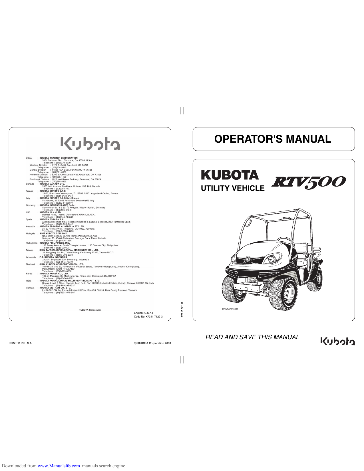 Kubota Rtv X1120d Wiring Diagram Wiring Diagram