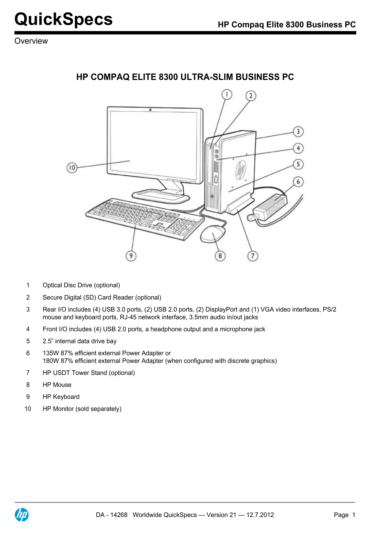 Hp Compaq Elite 00 Business Pc Manualzz