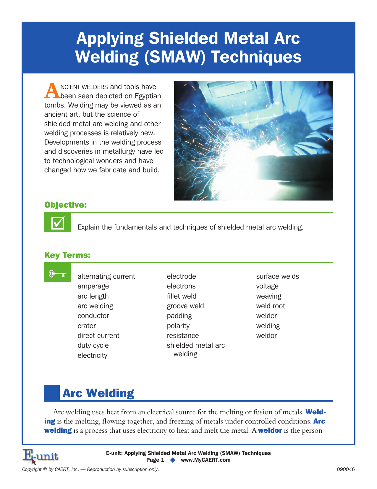 Shielded Metal Arc Welding Manualzz