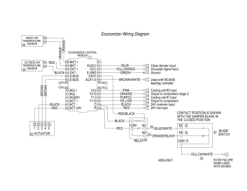 Economizer Wiring Diagram Manualzz - Wiring Diagram For Typical Economizer Economizer Wiring Diagram Manualzz - Wiring Diagram For Typical Economizer