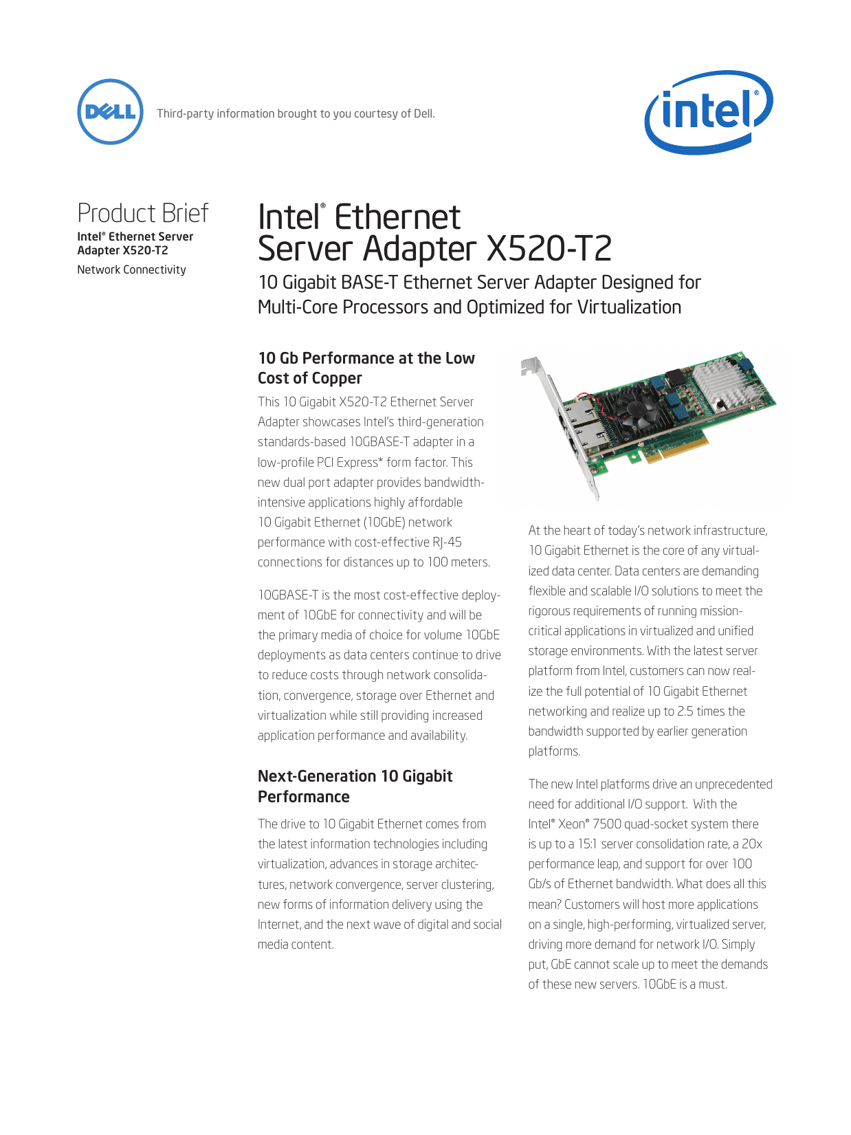 INTEL ETHERNET SERVER ADAPTER X520-T2 DRIVERS DOWNLOAD FREE INTEL ETHERNET SERVER ADAPTER X520-T2 DRIVER DOWNLOAD