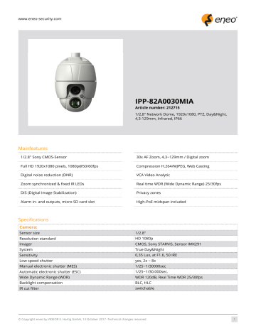 IPP-82A0030MIA | Manualzz