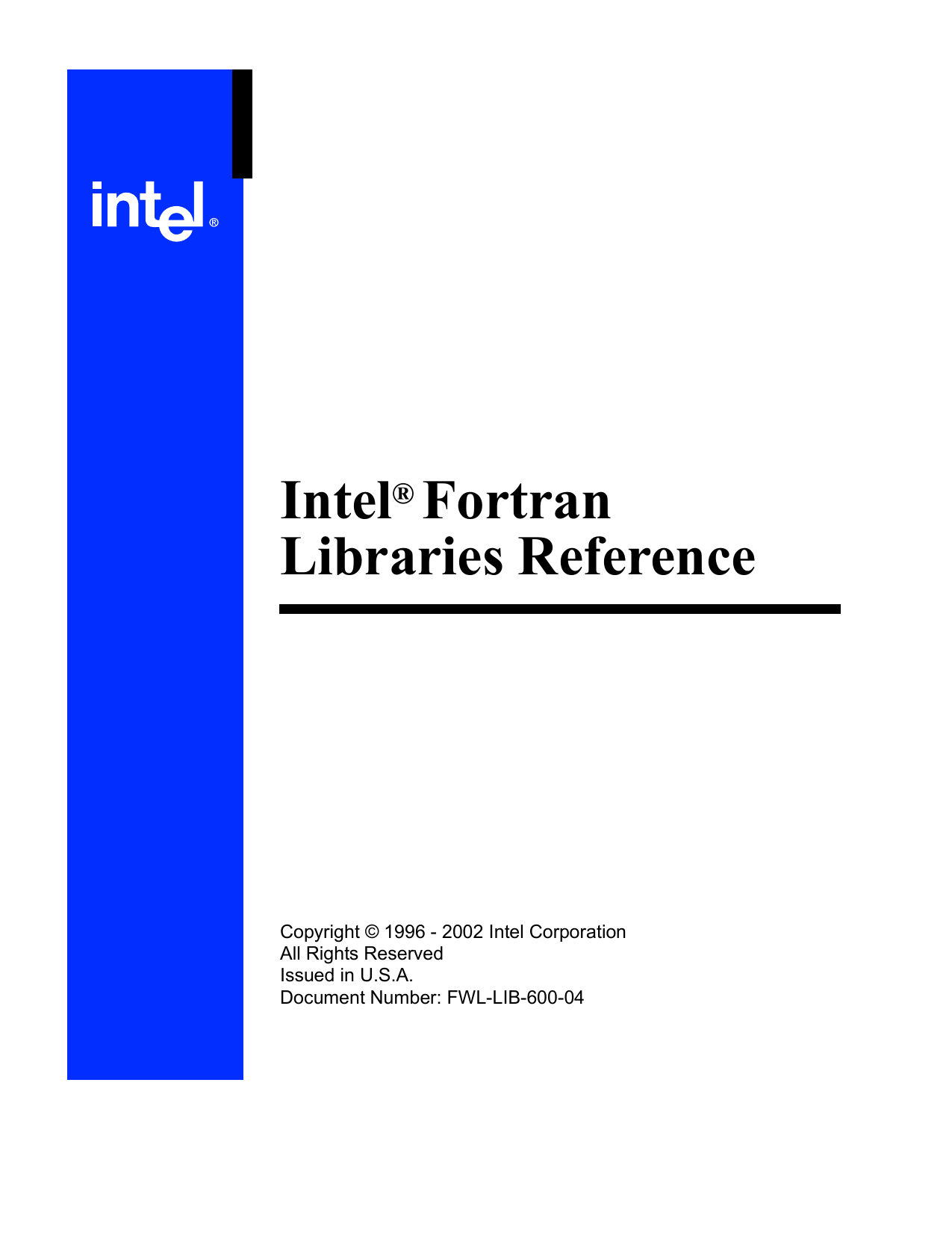 Intel Fortran Libraries Reference Maxloc Array Mask Manualzz