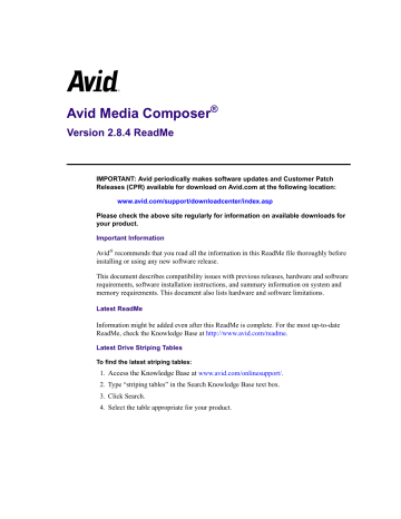 avid media composer 5 system requirements