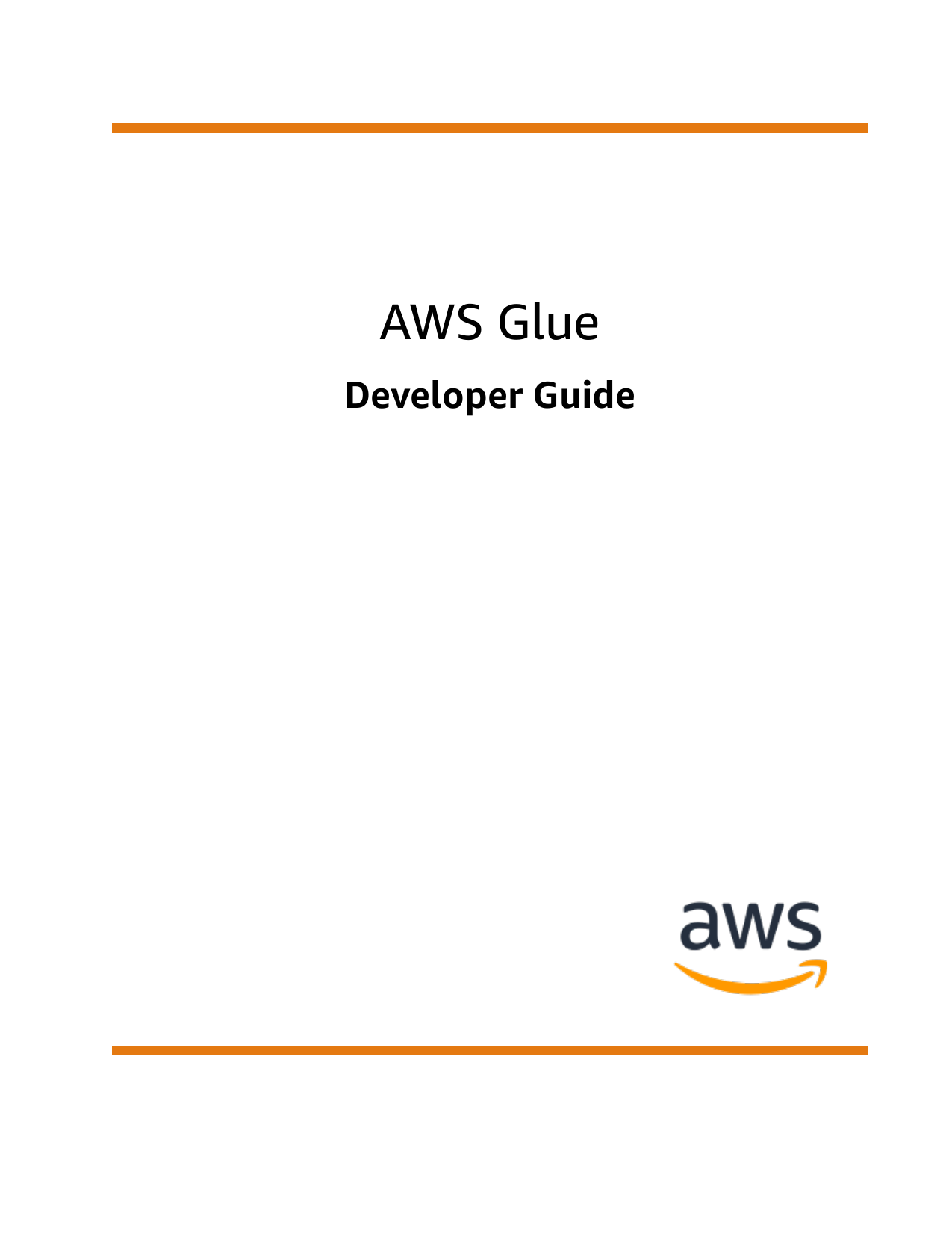 Aws Glue Developer Guide Aws Documentation Manualzz