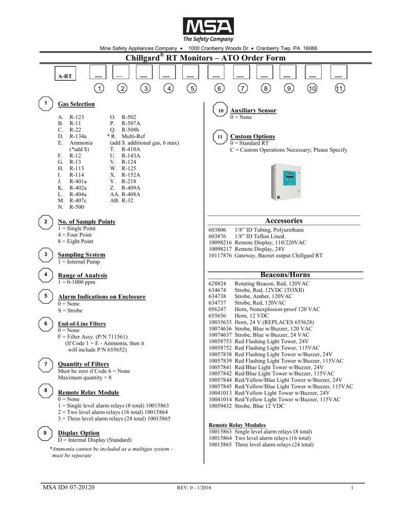 Chillgard Rt Monitors Manualzz