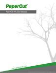 PaperCut NG 12.3 User Manual