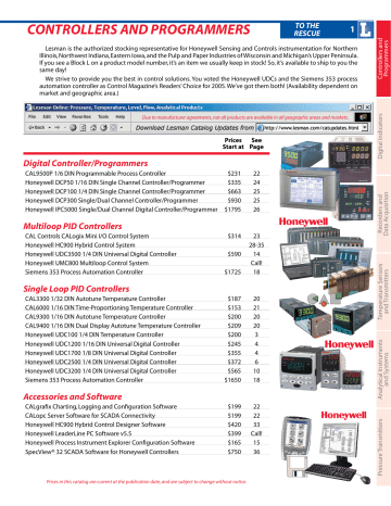 Controllers and programmers - Who-Sells-it | Manualzz