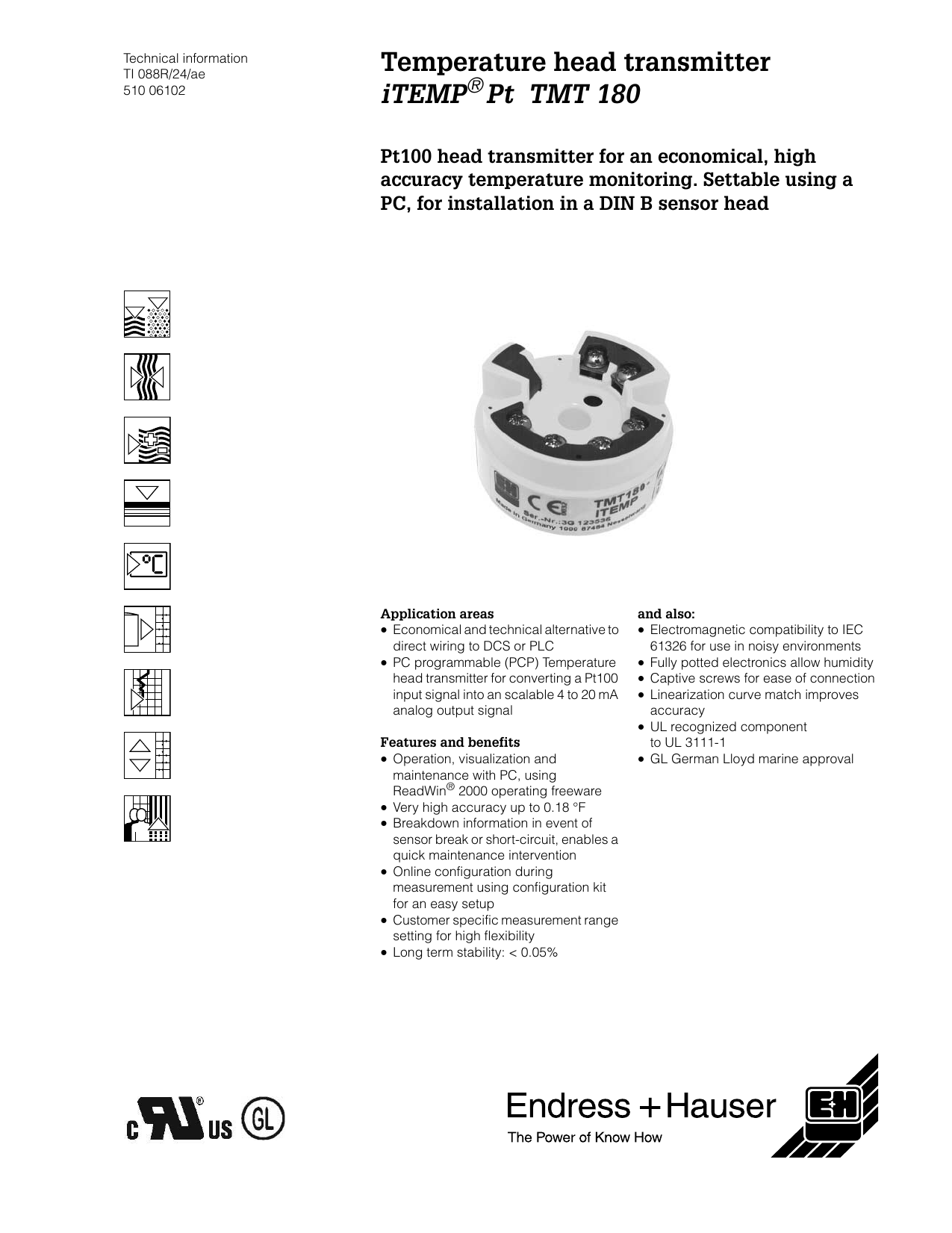 Temperature Head Transmitter Itemp Pt Tmt 180 Manualzz