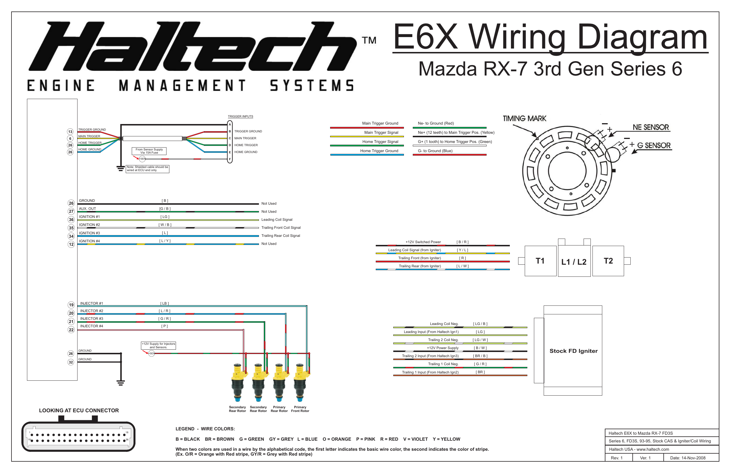 Haltech Ps1k To Mazda Rx 7 Fd Wiring, Haltech E6k Wiring Diagram