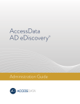 eDiscovery Administration Guide