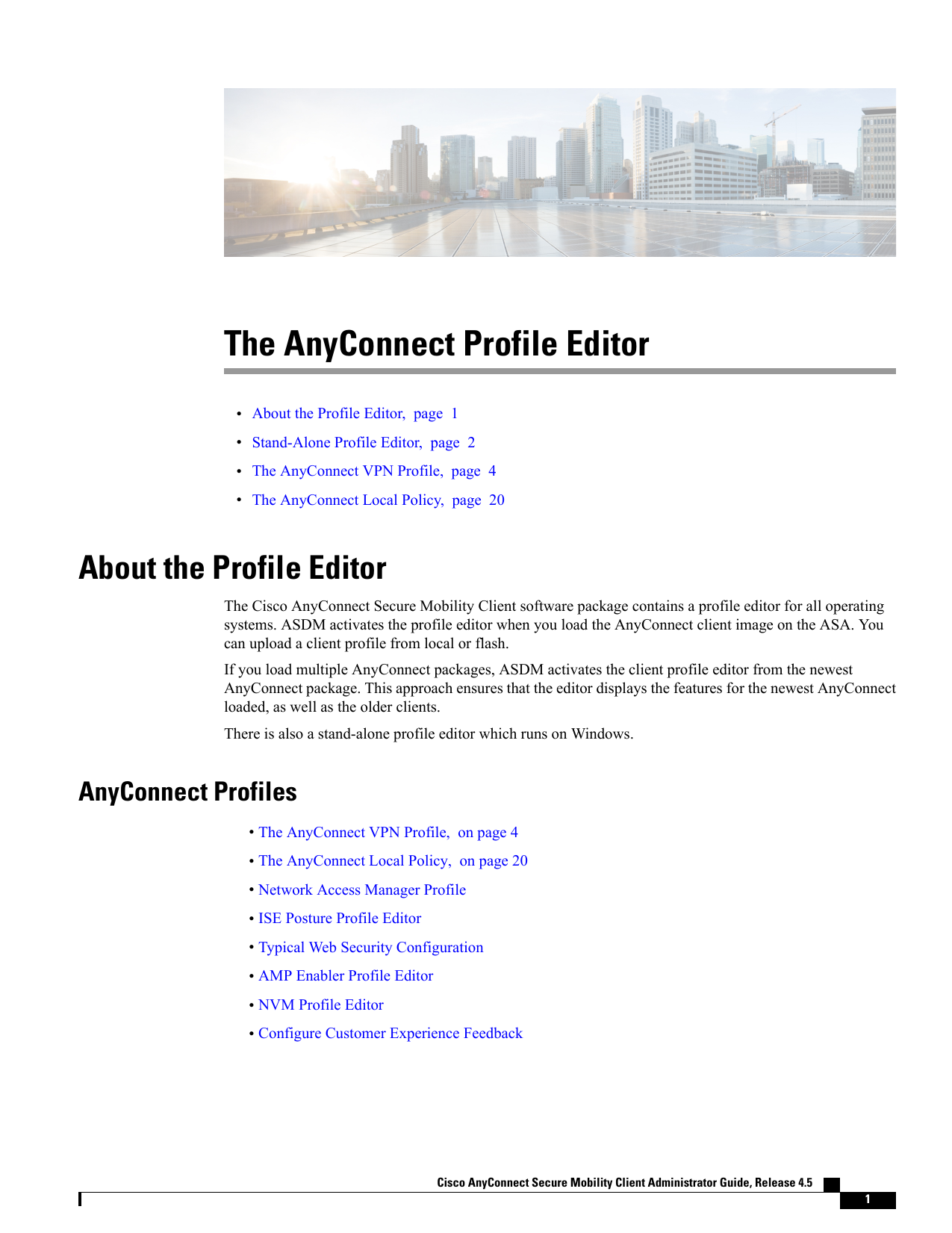 cisco anyconnect profile editor