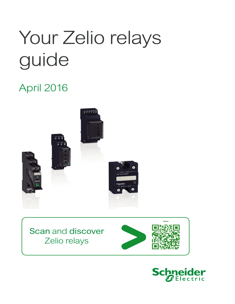 Your Zelio relays guide Manualzz