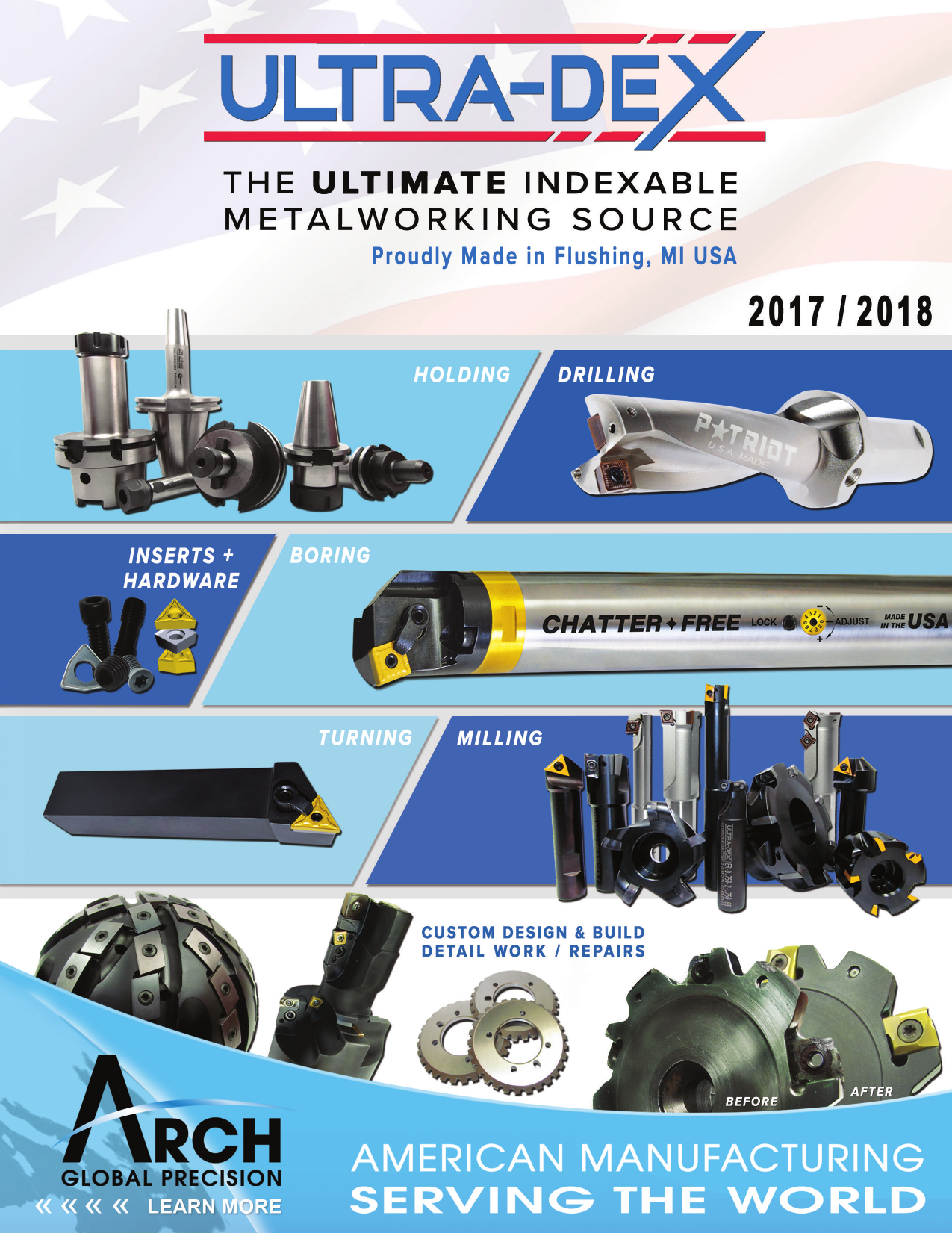 Ultra Dex Indexable Drill 1.062" Coolant Thru 2xD Shank Drilling 