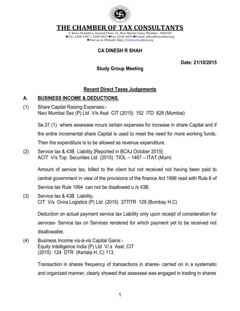 21 10 15 The Chamber Of Tax Consultants Manualzz