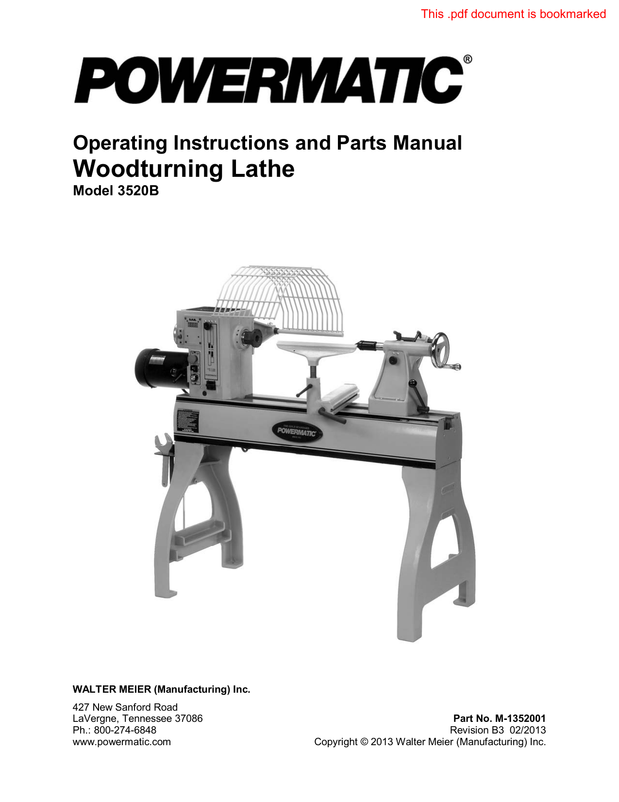 Woodturning Lathe Manualzz