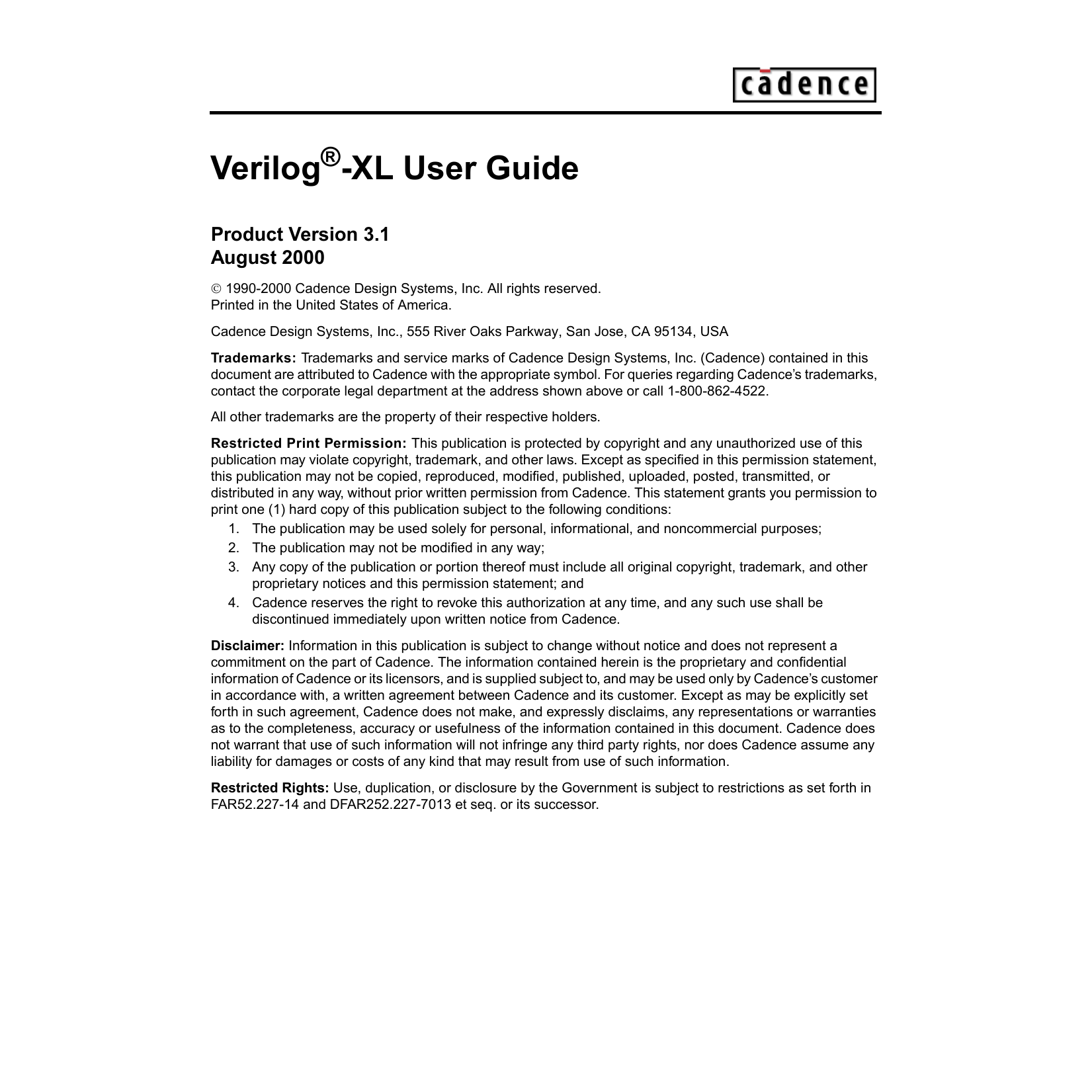 Verilog Xl User Guide Manualzz