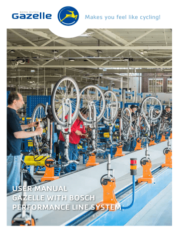 user manual gazelle with bosch performance line system | Manualzz