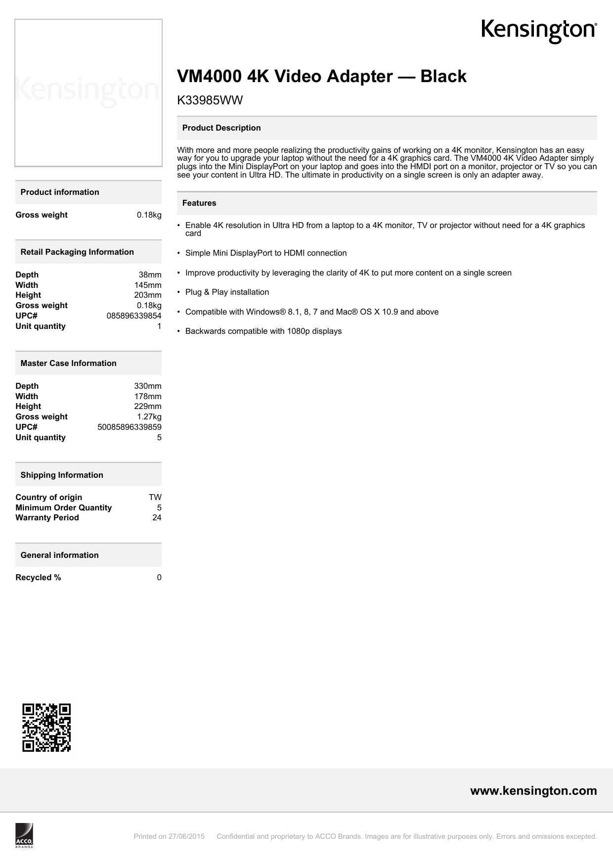 minimum mac requirements for 4k video
