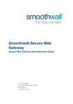 Smoothwall Secure Web Gateway Administration Guide