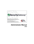 SecurityGateway SecurityGateway for Email Servers Administrator Manual