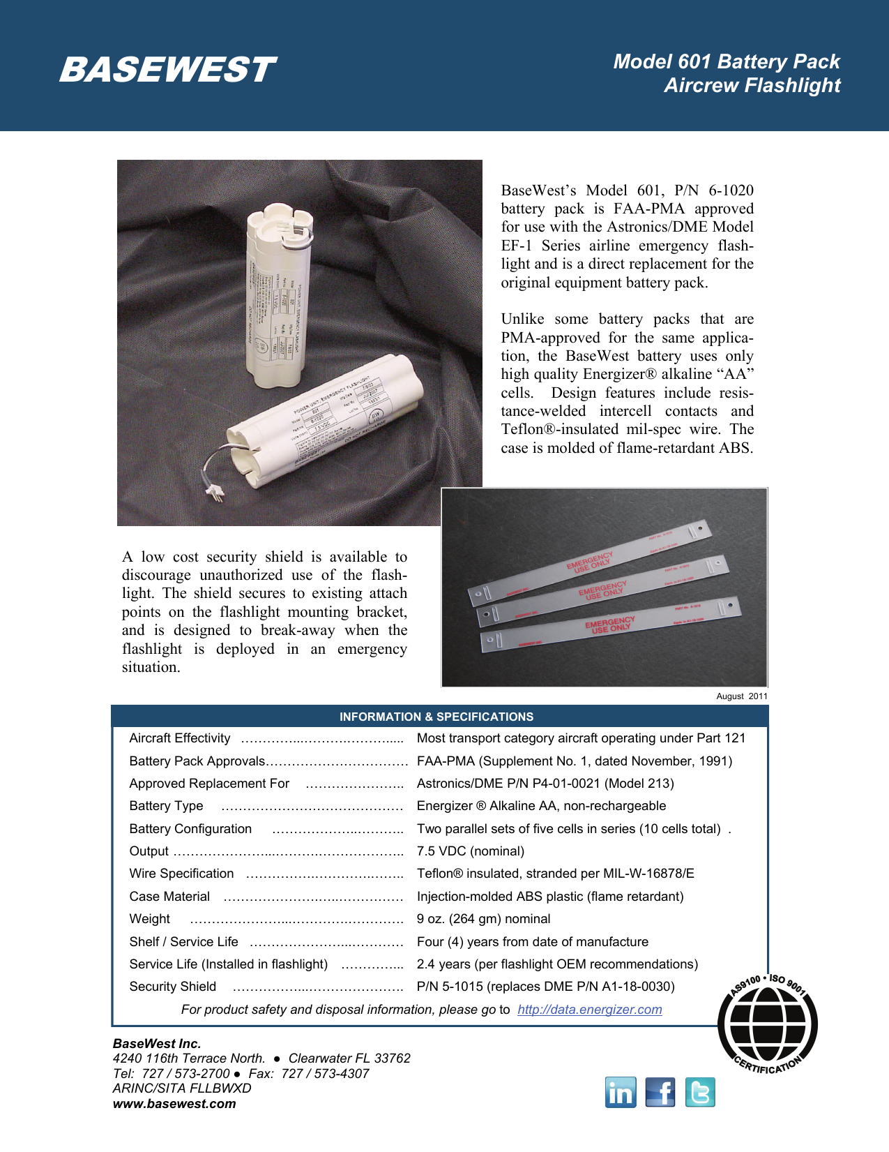 Model 601 Product Data Sheet Manualzz