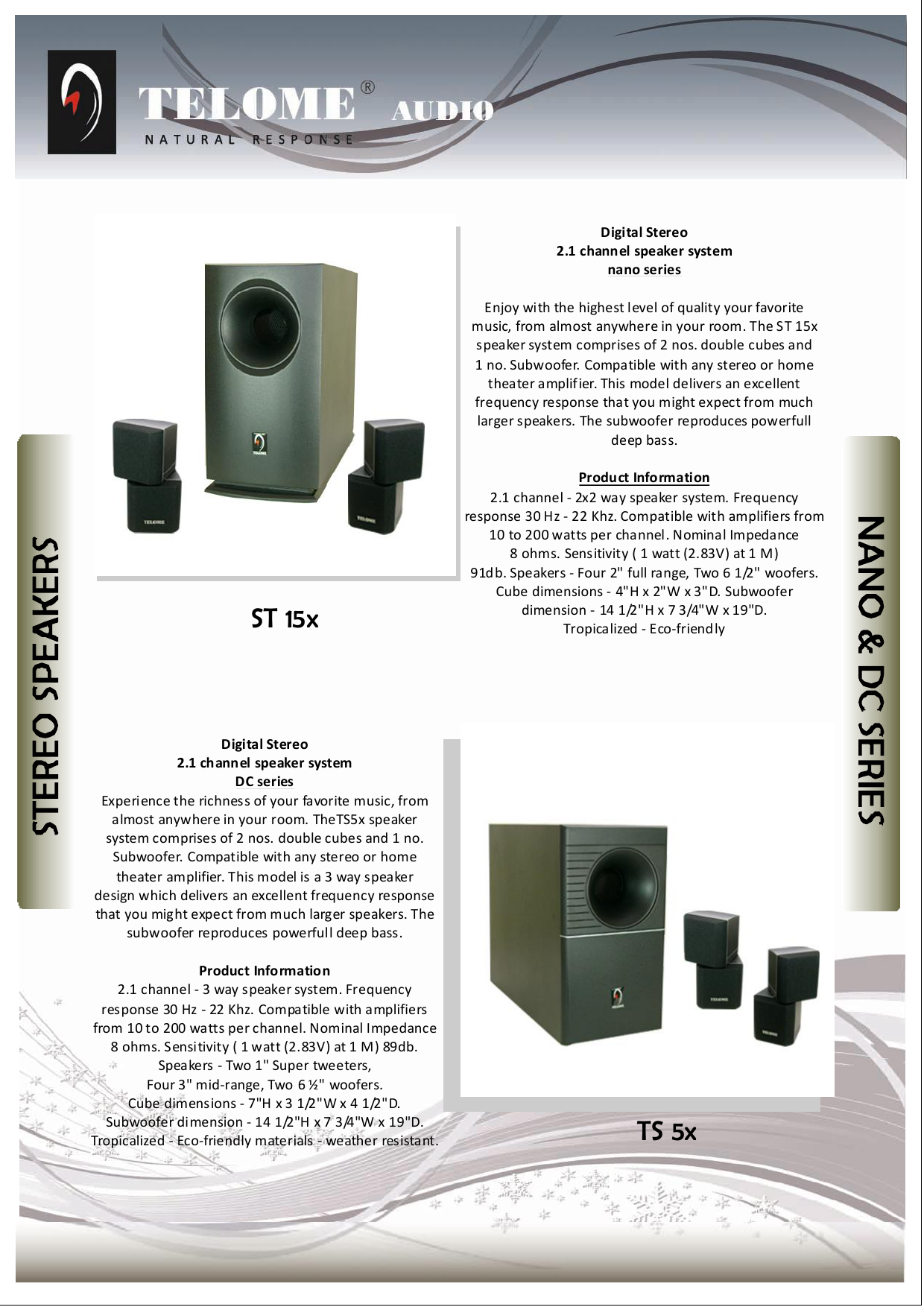telome 2.1 speakers