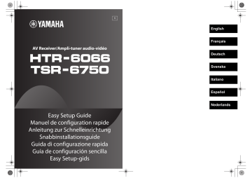 Yamaha HTR-6066 Benutzerhandbuch | Manualzz