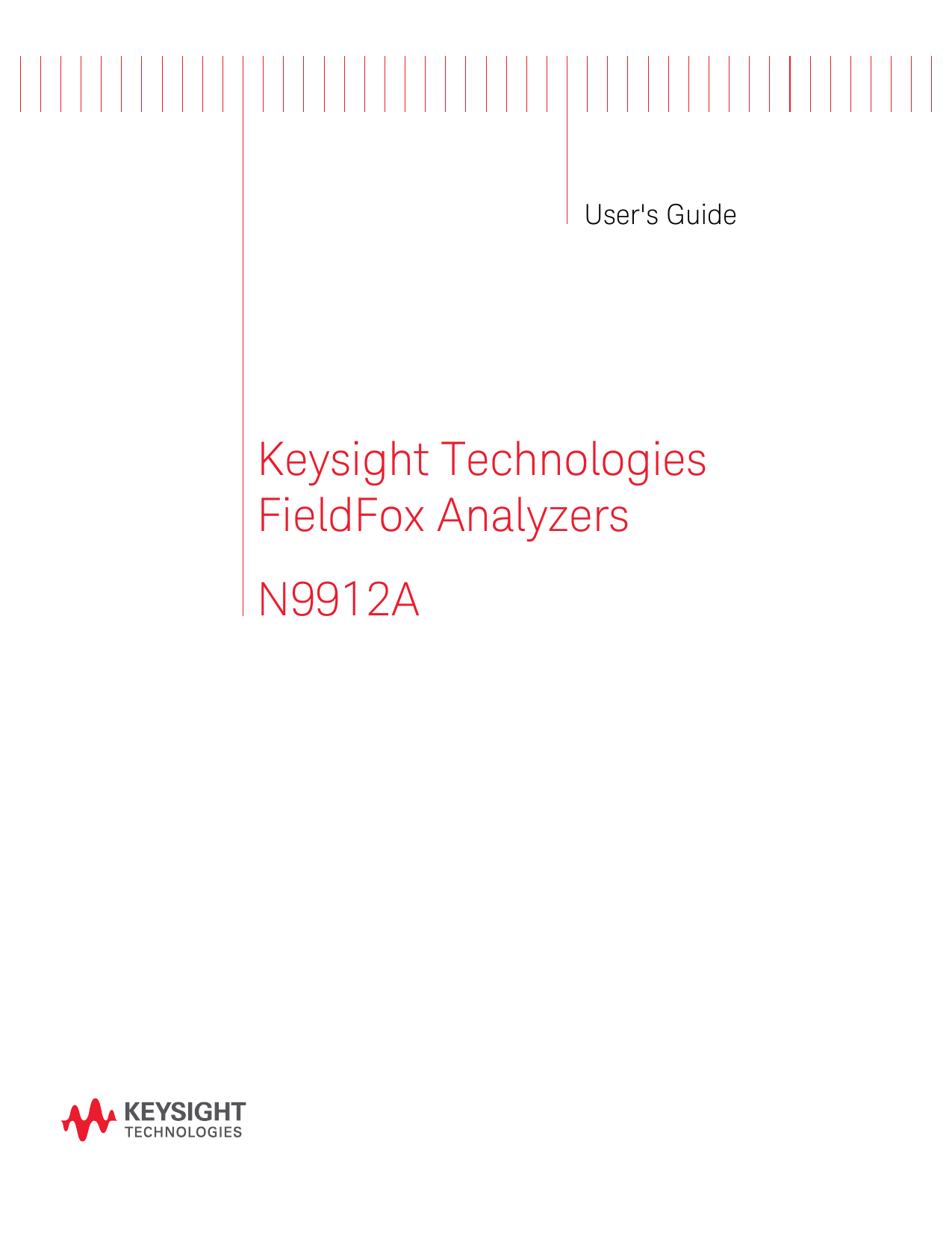Keysight Technologies FieldFox Analyzers N9912A Manualzz