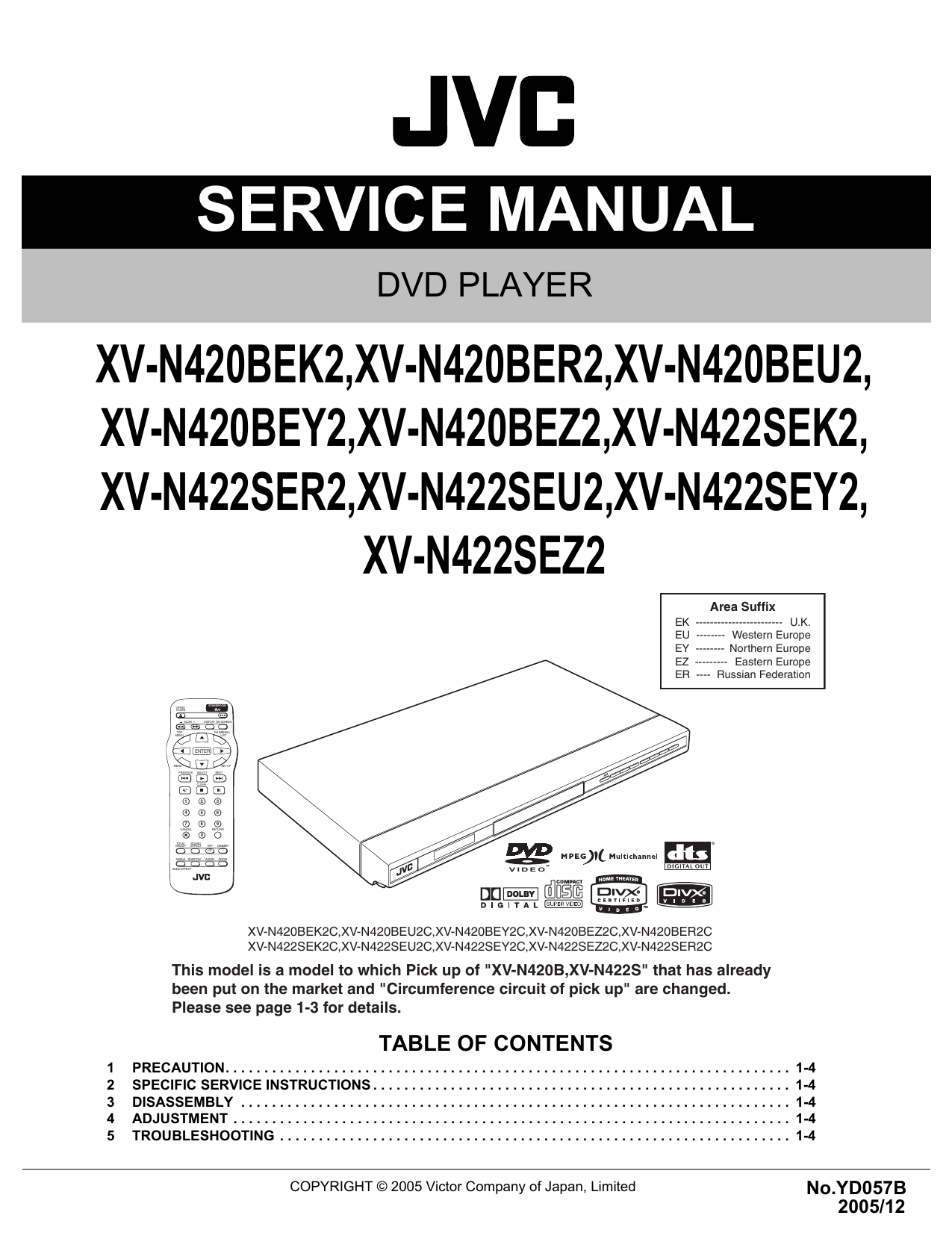 SERVICE MANUAL | Manualzz