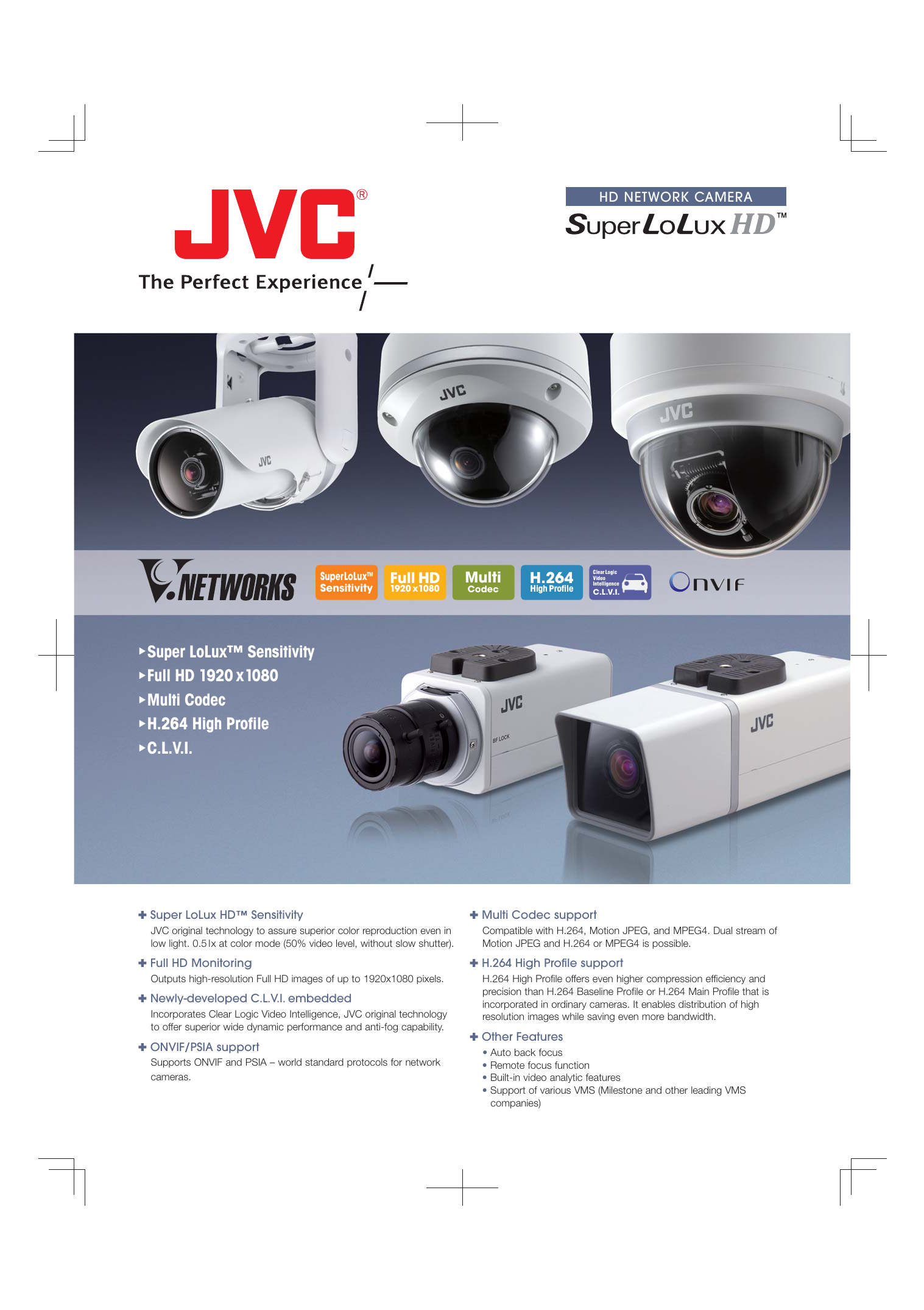 Super Lolux Sensitivity Full Hd 19 X1080 Multi Codec H 264 Manualzz