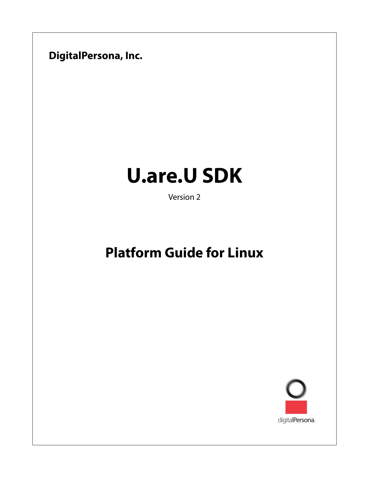 sdk digitalpersona 4500 linux