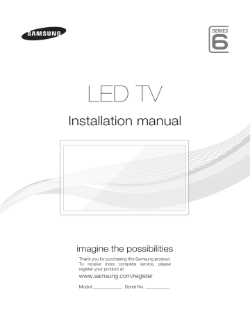 Samsung LED TV | Manualzz