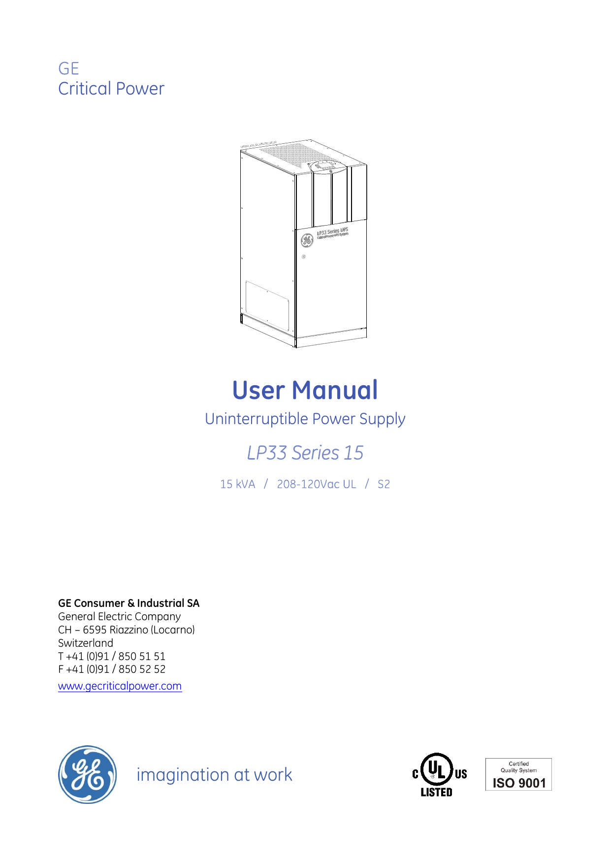 Lp33 S2 Operating Manual 15kva Manualzz