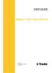 Trimble S9 HP Total Station User Guide