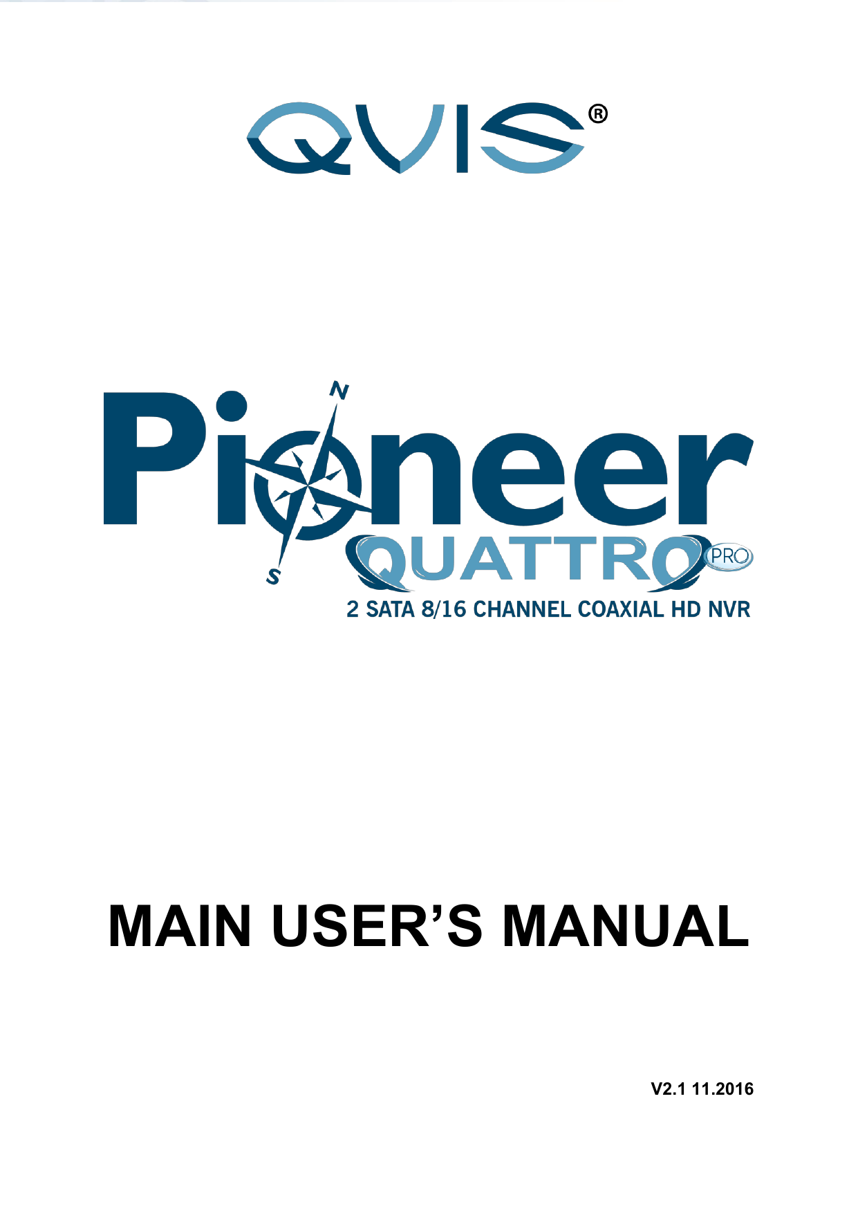 QVIS Quattro Pro 1080P NVR Manual Manualzz