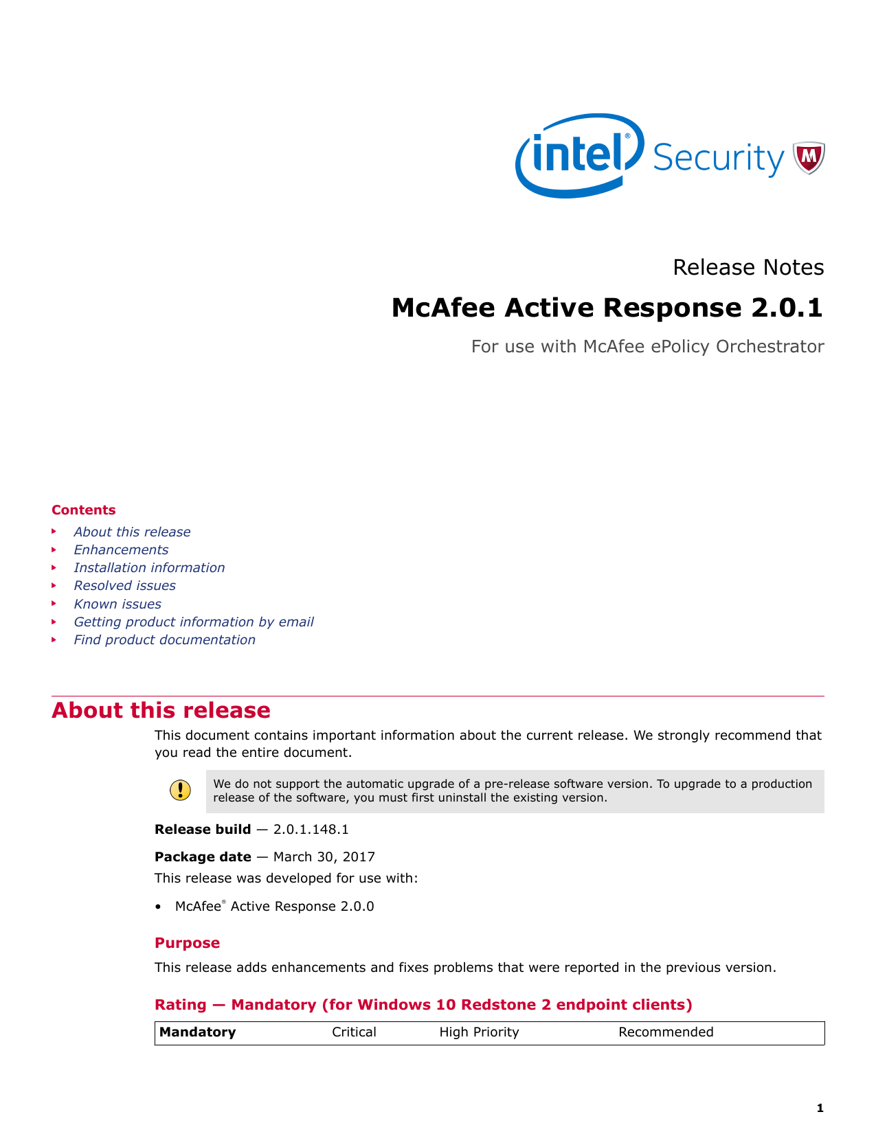 mcafee windows 10 support